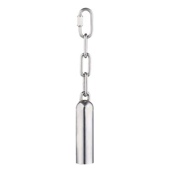 Stainless Steel Bell Toy for Birds,Heavy Duty Bird Cage Toys for Parrots, African Greys, Mini Macaws, Small Cockatoos